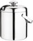Olympia Eiskübel mit Deckel und Zange, 1,23 Liter, Edelstahl, hochglanzpoliert, Schwenkgriff, integriertes Abtropfgestell, Größe: 150 (H) x 140 (Ø) mm / 6 x 5 1/2 (Ø) Zoll, L279