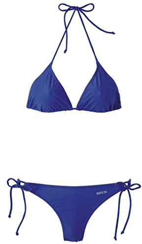 Beco Damen Triangelbikini-Basics, Blau, 36, 5650