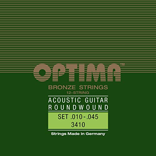 Optima Akustik-Gitarren Saiten Bronze Strings Satz 12-strg. Extra light 1727.12EL
