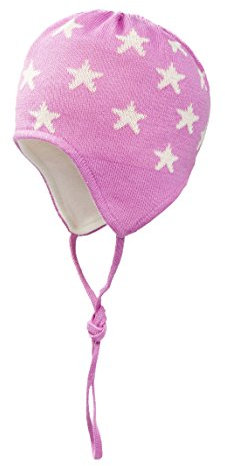 Döll Unisex - Baby Mütze, Gr. 43 cm (Herstellergröße: 43) Rot (cyclamen 2102)
