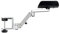YANGHX Newest Design Ergonomic Articulating Computer Laptop Arm Support | Height Adjustable Armrest Desk Extender | User-friendly Attachable Aluminum Alloy Arm Stand (Silver)