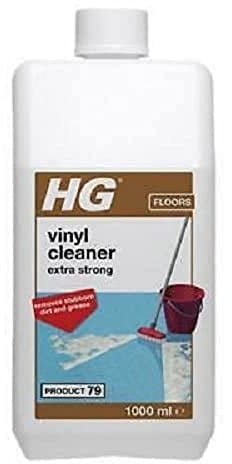 HG Vinyl Cleaner Extra Strong, LVT Floor Cleaner & Vinyl Floor Cleaner, Multi Surface Floor Cleaner Liquid, Effective Rubber Floor Cleaner & Lino Floor Cleaner - 1 Litre