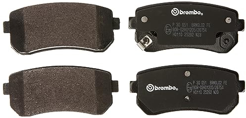 Brembo P30051 Hintere Bremsbeläge, Anzahl 4