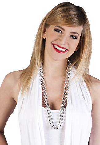 Boland AC3026/ARGENT - Collana Doppia Fila di Perle in Argento, 85 cm