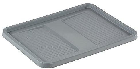 keeeper Deckel für Transportbox Robert, 40 x 30 cm, Roberta, Hellgrau