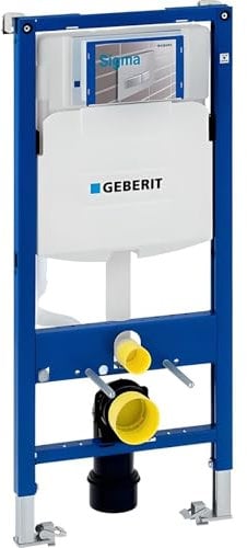GEBERIT Duofix 1120mm Wall Hung WC Toilet Frame with 120mm Sigma Cistern