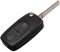 Pro-Plip - Llave para Volkswagen Golf Polo Passat Bora Transporter Touareg Jetta 2 Botones Carcasa para Pila Modelo CR1620