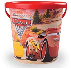 Smoby S.A. – 861005 – Eimer leer Cars – Größe 17 cm