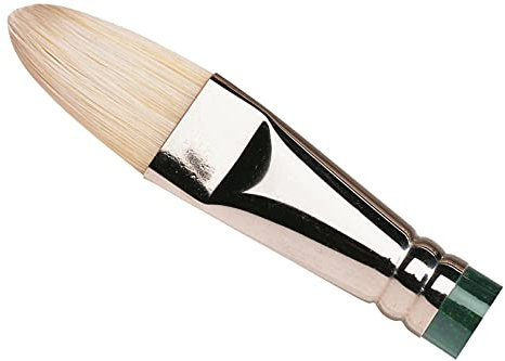 Winsor and Newton Winton Hog Brush Long Handled Filbert No 12 (Each)