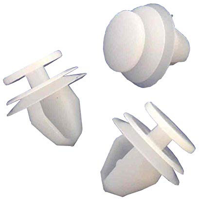 Agrafe Plastique 50 x Clips Moulures et Bandeaux