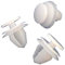 Agrafe Plastique 50 x Clips Moulures et Bandeaux
