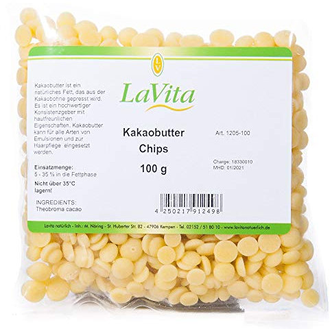DUNOG Kakaobutter-Chips in Lebensmittelqualität – 0,2 Pfund
