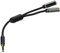 Monoprice Entwickelt für Mobile 3,5-mm-Stereo-Splitter - 15,24 cm (6 Zoll) ultradünne Steckverbinderköpfe, vergoldete Anschlüsse