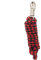 Pfiff 101933 Führstrick, Geflochten, Panikhaken, Rot Länge 210 cm