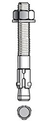 Alsafix - 200 goujons d'ancrage T version INOX A4 ATE Option 7 D. 8 x Lt. 50 mm - PO07802 - Alsafix