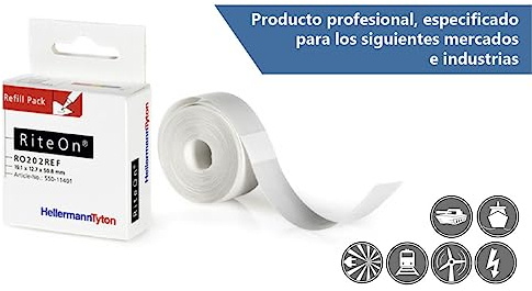 HELLERMANN Identificacion – Label autolaminada Ro202ref-1401-wh PK150