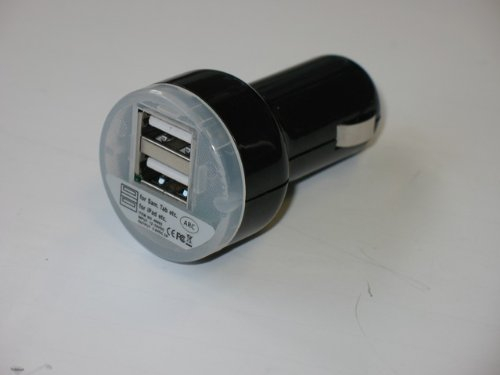 AIV 530368 12 V Stecker auf 2 x USB 2100MA