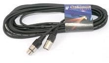 QTX DMX Professionelle Kabel 3 Pin XLR 10 m 10 Meter DJ führen