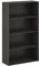 Furinno Regal mit 4 Fächern, Verbund-Holz, Espresso, 23.88 x 23.88 x 105.92 cm