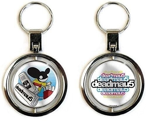 Deadmau5 Papermou5 Spinner Keyring Multicoloured One Size