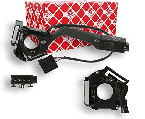 febi bilstein 24806 Lenkstockhebelschalter, 1 Stück | Kompatibel mit: SEAT TOLEDO I, VW CORRADO, GOLF II, JETTA II, PASSAT B3/B4, PASSAT B3/B4 Variant