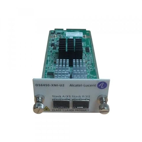 Alcatel-Lucent optional 10 Gigabit SFP + Seitenkissen Stapeln. Halterungen 2 x SFP + 10 Gigabit Ports