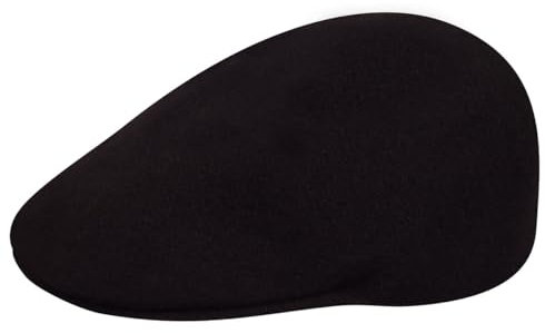 Kangol Herren Seamless Wool 507 Flache Kappe, Braun (Espresso), XL