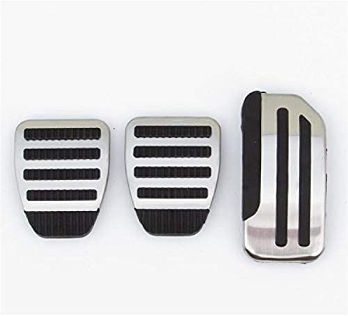 Auto-Tretauto-Pedale Auto-Pedal-Schutzabdeckung, passend für Nissan Sentra Slyphy Sunny Pulsar Tiida Altima Teana Maxima Zubehör (Color : AT),MT