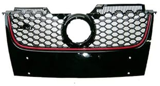 Rejilla calandra delantera imprimado compatible con Volkswagen Golf 5 GTI 2003-2008