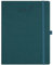 BEZEND 18-Monate Buchkalender 2024 2025 Terminplaner A4 PU-Leder Hardcover Kalender [Dunkelgrün] Wochenkalender Juli 24-Dez 25 1 Woche 2 Seiten | Planer mit Stifthalter