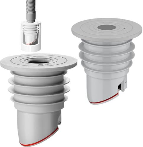 Bouchon Anti Odeur Machine à Laver, Joint Machine à Laver, Clapet Anti Odeur, Bouchon Douche Anti Odeur, Joint d'étanchéIté pour Tuyau de Vidange d'eau,Bonde de Douche