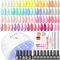COSCELIA Gel Nägel Set,20 Farben UV Nagellack Set mit UV Lampe und Top Coat Base Gel Gelnägel Starterset Maniküre Set Komplett
