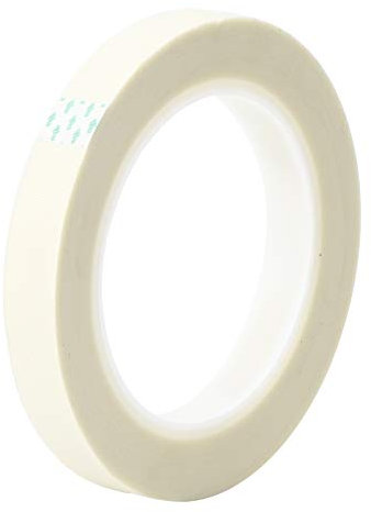 Fafeicy Forte Adesione, Resistenza Alle Alte Temperature, Nastro in Tessuto di Fibra di Vetro Bianco 15 Mm X 30 M, per Schermatura Isolante Motore Trasformatore con Alimentatore per