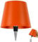 Brabola Wireless Bottle Lamp, Wine Bottle Light Kit 3 Color Dimmable Battery Operated Rechargeable Touch Table Lamp Shade for Restaurant, Bar, Home, Office, Christmas (Orange)