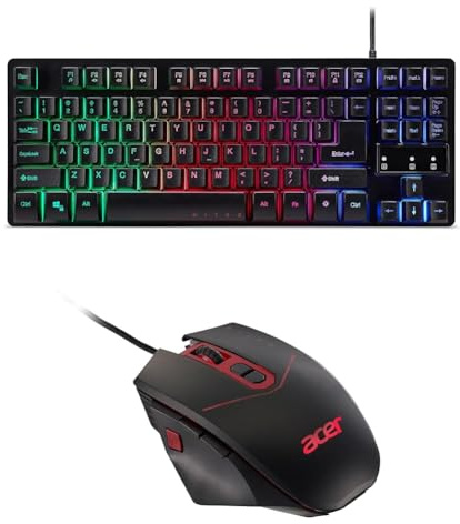 Acer Nitro Must Have Gaming Combo Set | Nitro Gaming Keyboard QWERTZ DE X Gaming Mouse