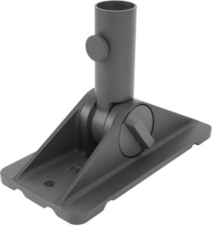 Halterung mit Dachrohr-Adapterhalterung, Verbessert den Empfang, 90-Grad-Aluminiumlegierung, Winddicht, für Yachten, Wohnmobile, Anhänger – TV-Schalenhalterungen