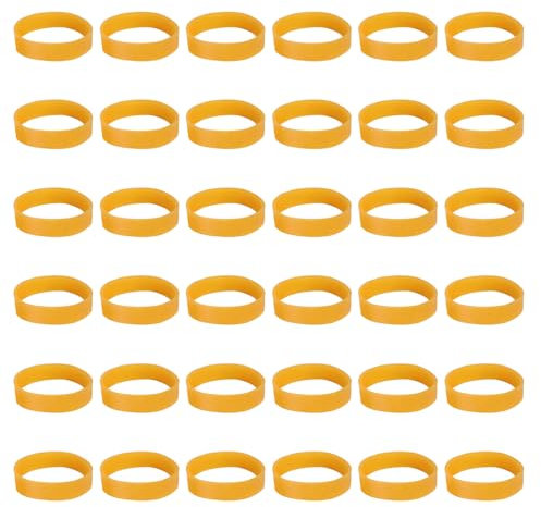 Lezevn 36pcs Ski Brake Retainers Snowboard Brake Bands Retainers Outdoor Sports Snowboard Binding Straps Elastics Ski Brake Elastic Brakes