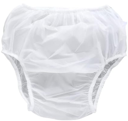 perfk Inkontinenz erwachsener Stoffwindel, weicher, vielseitiger Gebrauch wasserdichte Windelnhosen tragen resistent für ältere Frau und Mann, die behindert, M