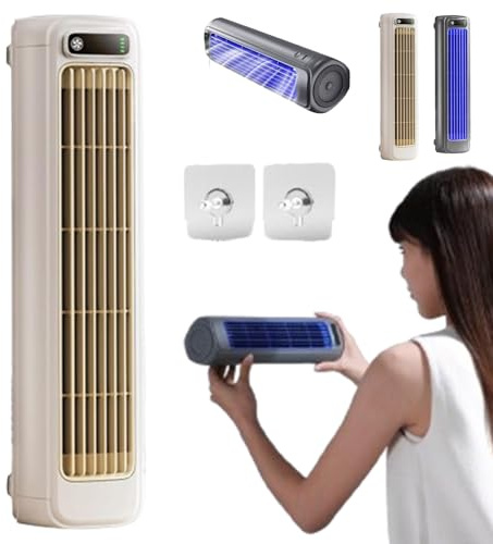 Donubiiu ac klima,ac klimaanlage,Besiege Drückende Hitze Und Luftfeuchtigkeit—Sofort,Tragbare Klimaanlage Kühlventilator 3 Geschwindigkeiten & LED-Touchscreen (Beige,1PC)