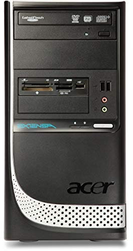 Acer Extensa E470 - Ordenador de sobremesa (E5800, Torre, 32-bit, Intel® Pentium®, DVD Super Multi DL, Negro)