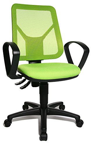 Topstar Bürodrehstuhl, Polypropylen, Polyester, grün
