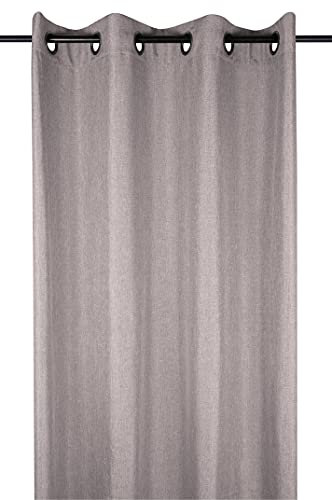 Stof - Rideau à Œillets Bea Polyester Taupe 260 x 140 cm