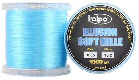 kolpo Filo da Pesca Illusion Soft Mille 1000 mt (0.22, 8.60 kg)