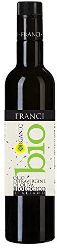 Olio extravergine di oliva Bio - Franci - Toscana - Bottiglia di vetro - ML - Frantoio, Moraiolo, Leccino, Olivastra Seggianese - BIO