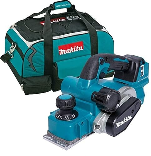 Mak DKP181Z DKP181 18V LXT 82mm Brushless Planer with LXT400 4pcs Tool Bag