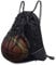 STAY GENT Drawstring Basketballrucksack Sportbeutel für Jungen Faltbarer Fußballrucksack Turnbeutel Fußball Tasche Sackpack Sportsack mit Ballnetz für Volleyball Baseball Yoga Rucksack Mädchen Schwarz