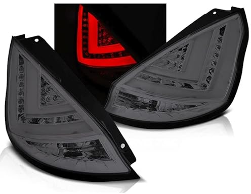 LED Lightbar Rückleuchten in smoke für Ford Fiesta MK7 2012-2015 HB