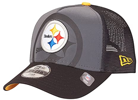 New Era A-Frame Trucker Kinder Cap Pittsburgh Steelers Youth