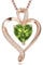 LAVUMO Heart Necklace for Women 925 Sterling Silver Love Cubic Zirconia Pendant Brithstone Necklace Christmas Valentines Birthday Mothers Day Jewellery Gifts for Women Wife Girlfriend Mum Friend