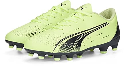 PUMA Ultra Play FG/AG Jr Fußballschuh, Fizzy Light-Parisian Night-Blue Glimmer, 38 EU